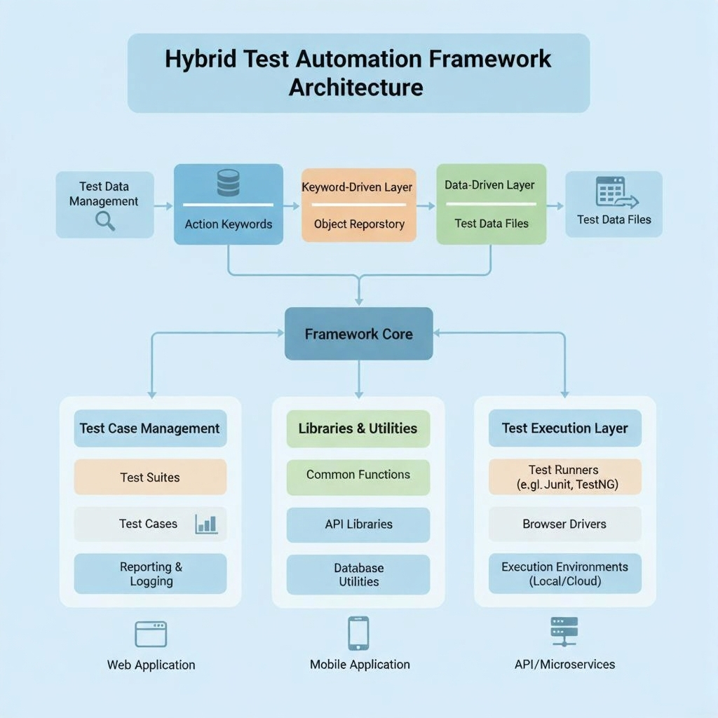 Hybrid Test Automation Framework Architecture
